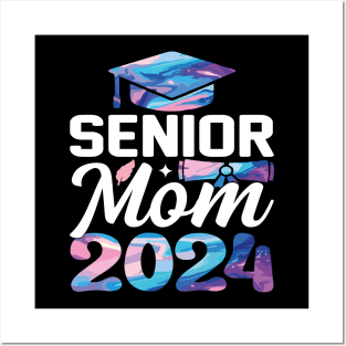 SENIOR MOM 2024 Celebratory DESIGN for Proud Mothers Posters and Art